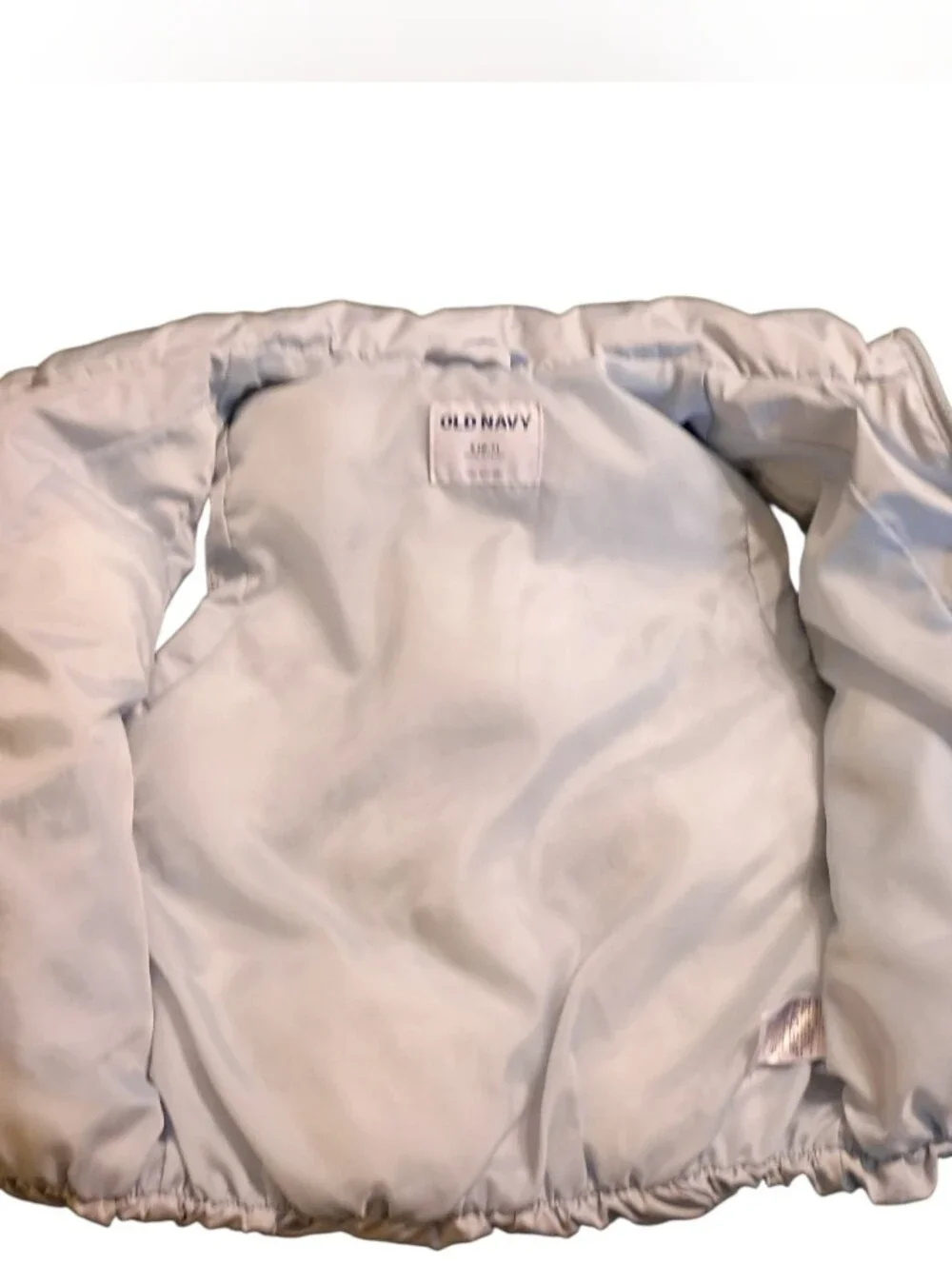 2/$10 Old Navy Light Blue Girls Water-Resistant Jacket Puffer Vest